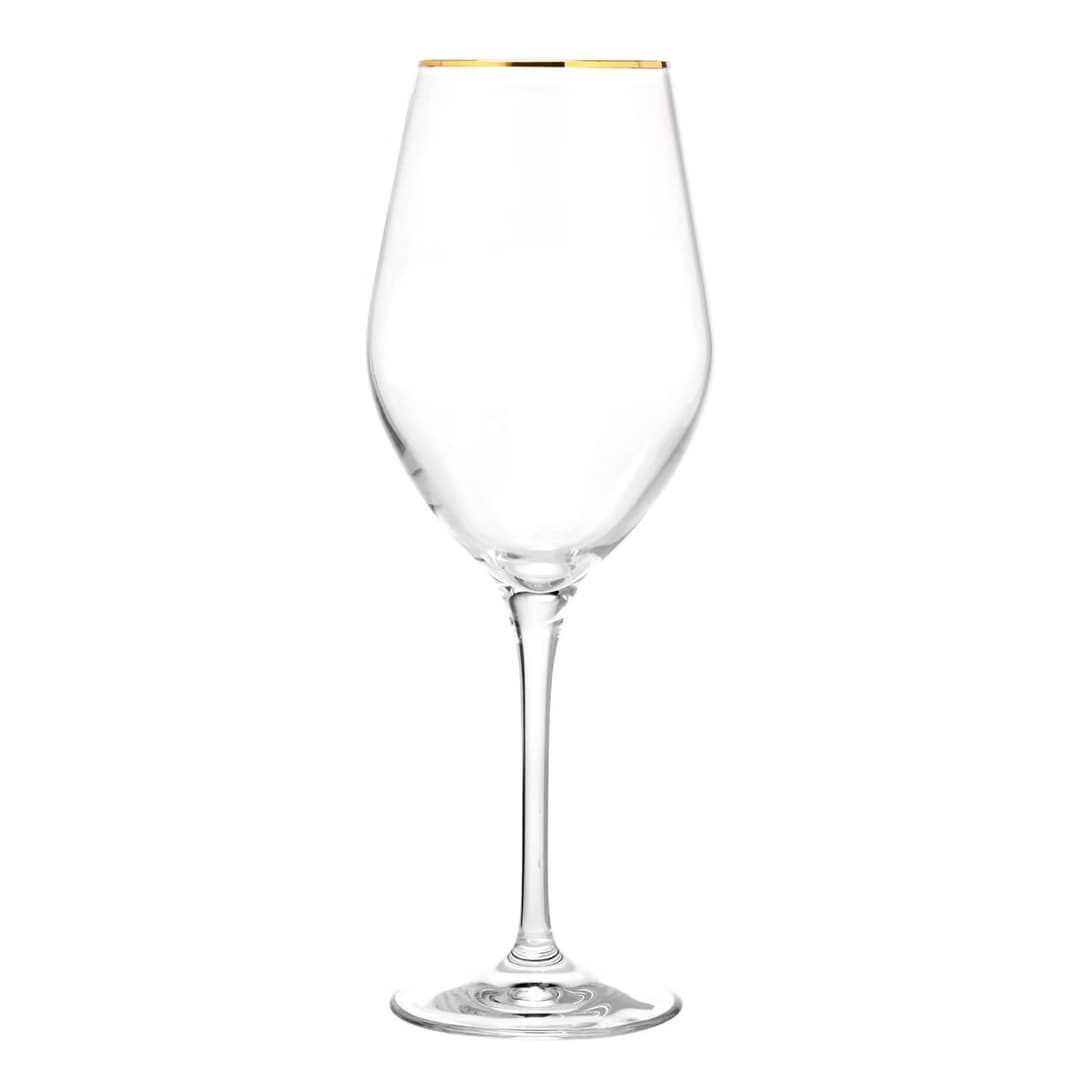 Kieliszki do wina Krosno Splendour GOLD 300 ml