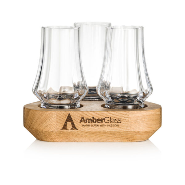 Podstawka pod kieliszki Amber Glass model C200 - obrazek 3
